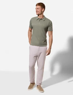 Poloshirt - Regular Fit - dunkelgrün
