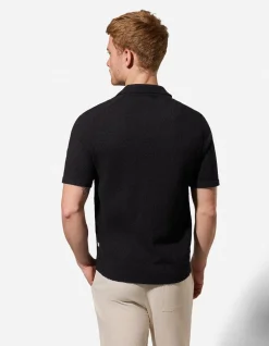 Poloshirt - Regular Fit - schwarz