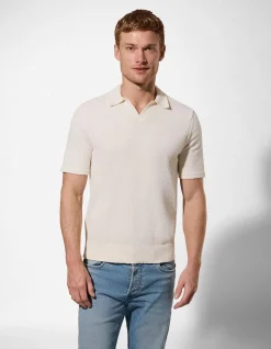 Poloshirt - Regular Fit - weiß