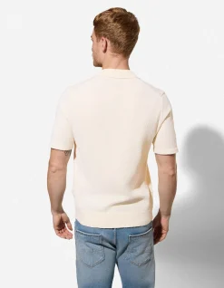 Poloshirt - Regular Fit - weiß