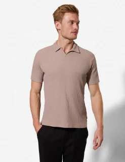 Poloshirt - Relax Fit - grau