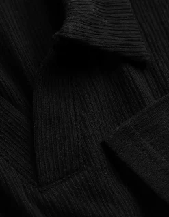 Poloshirt - Relax Fit - schwarz