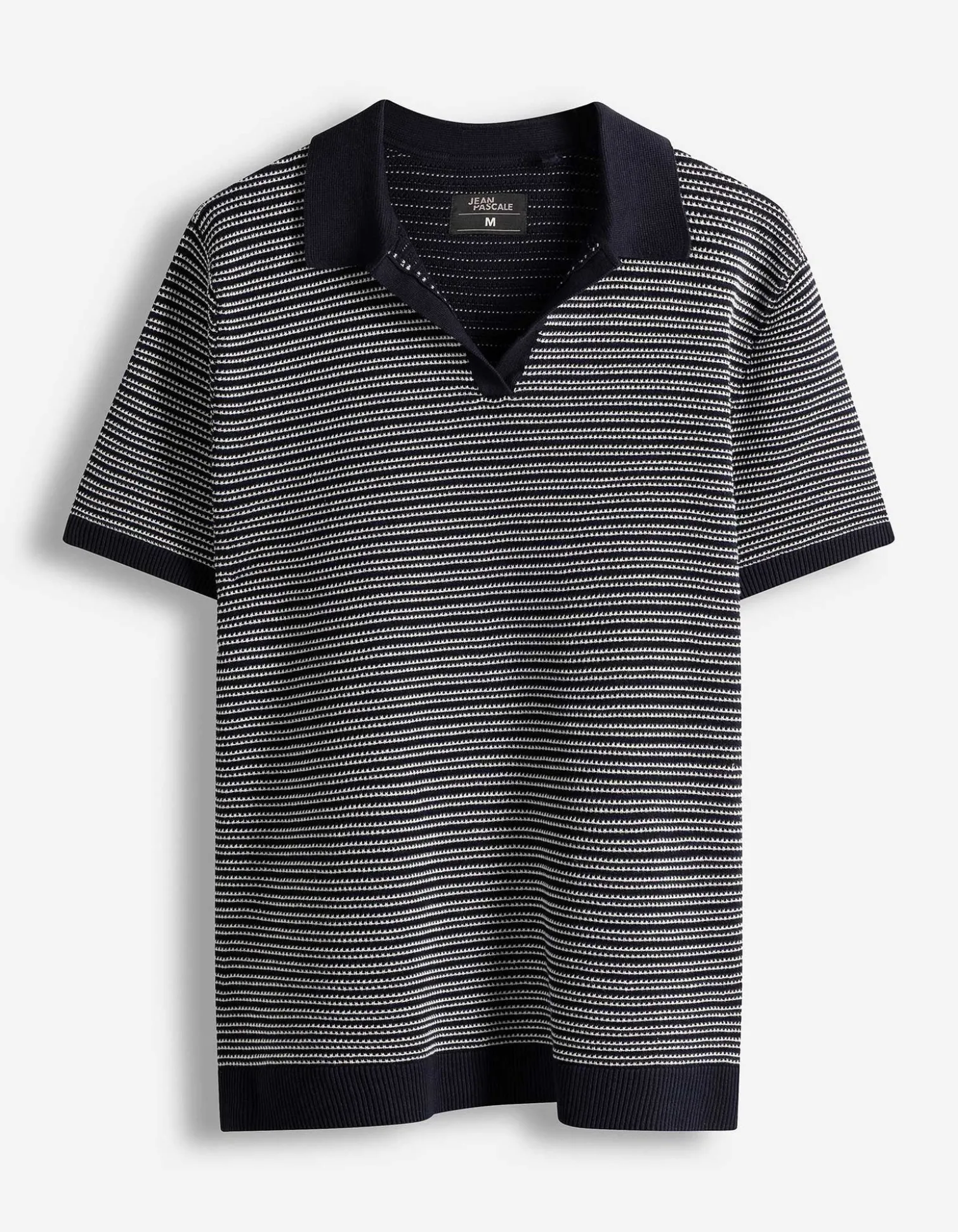 Poloshirt - Strick - dunkelblau