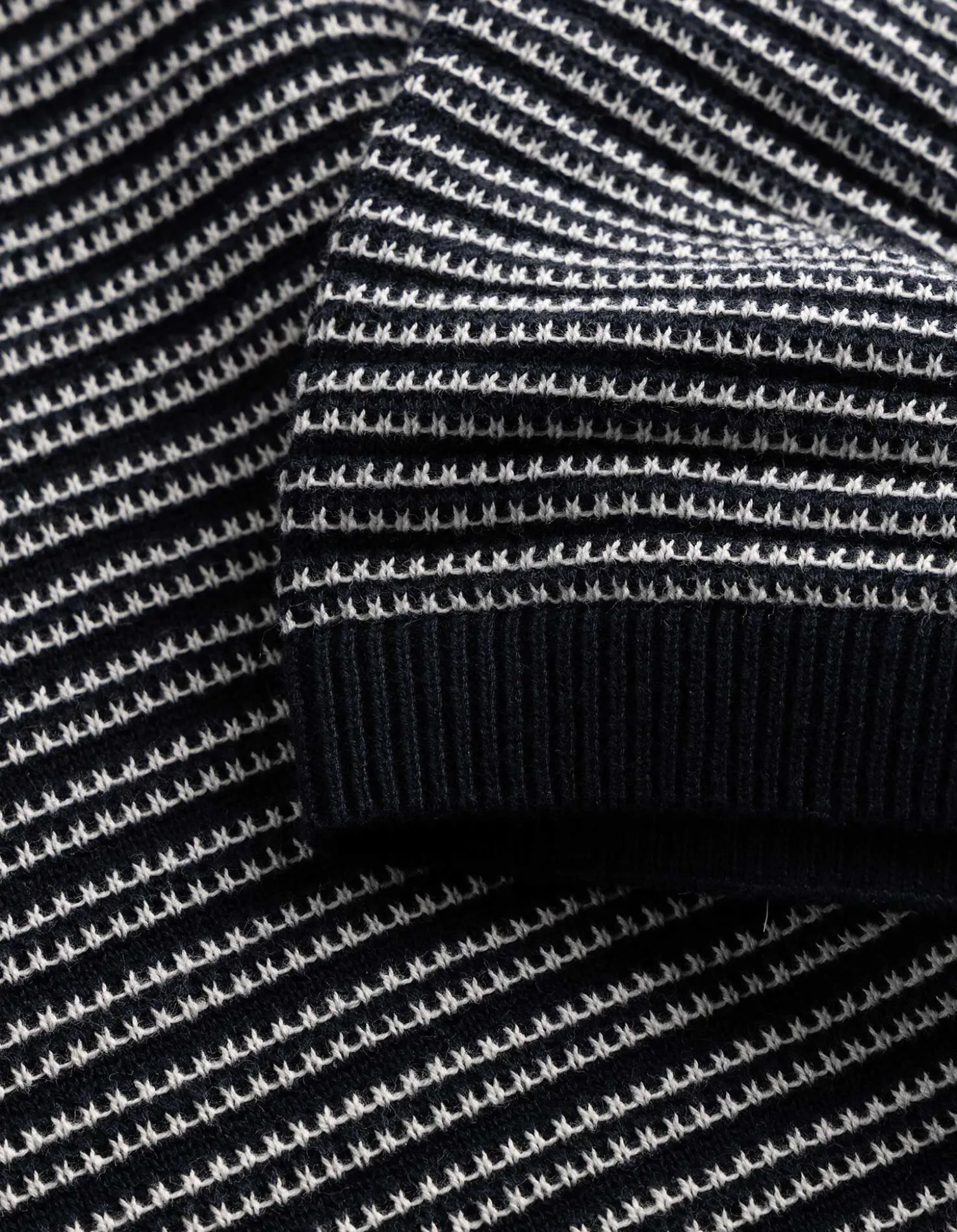 Poloshirt - Strick - dunkelblau