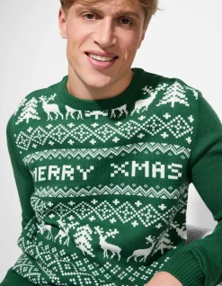 Pullover - Christmas - grün