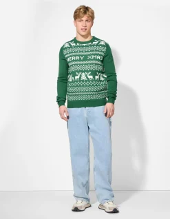Pullover - Christmas - grün