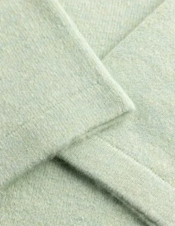 Pullover - Feinstrick - hellgrün