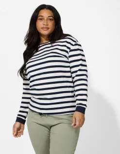 Pullover - Kordel - dunkelblau