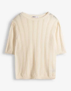 Pullover - Strick - weiß