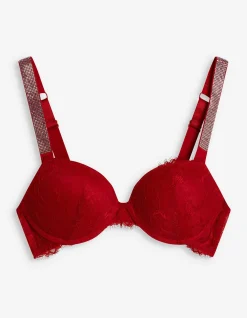 Push-Up-BH - Ziersteine - rot
