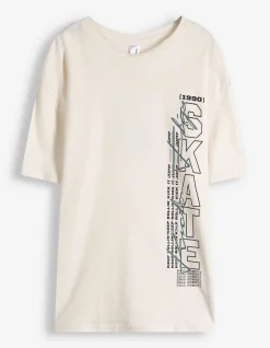 Pyjama Set aus Shirt und Shorts - 2er-Pack - bronzefarben