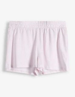 Pyjama Set aus Shirt und Shorts - Mustermix - Pink