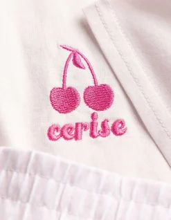 Pyjama Set aus Shirt und Shorts - Mustermix - Pink