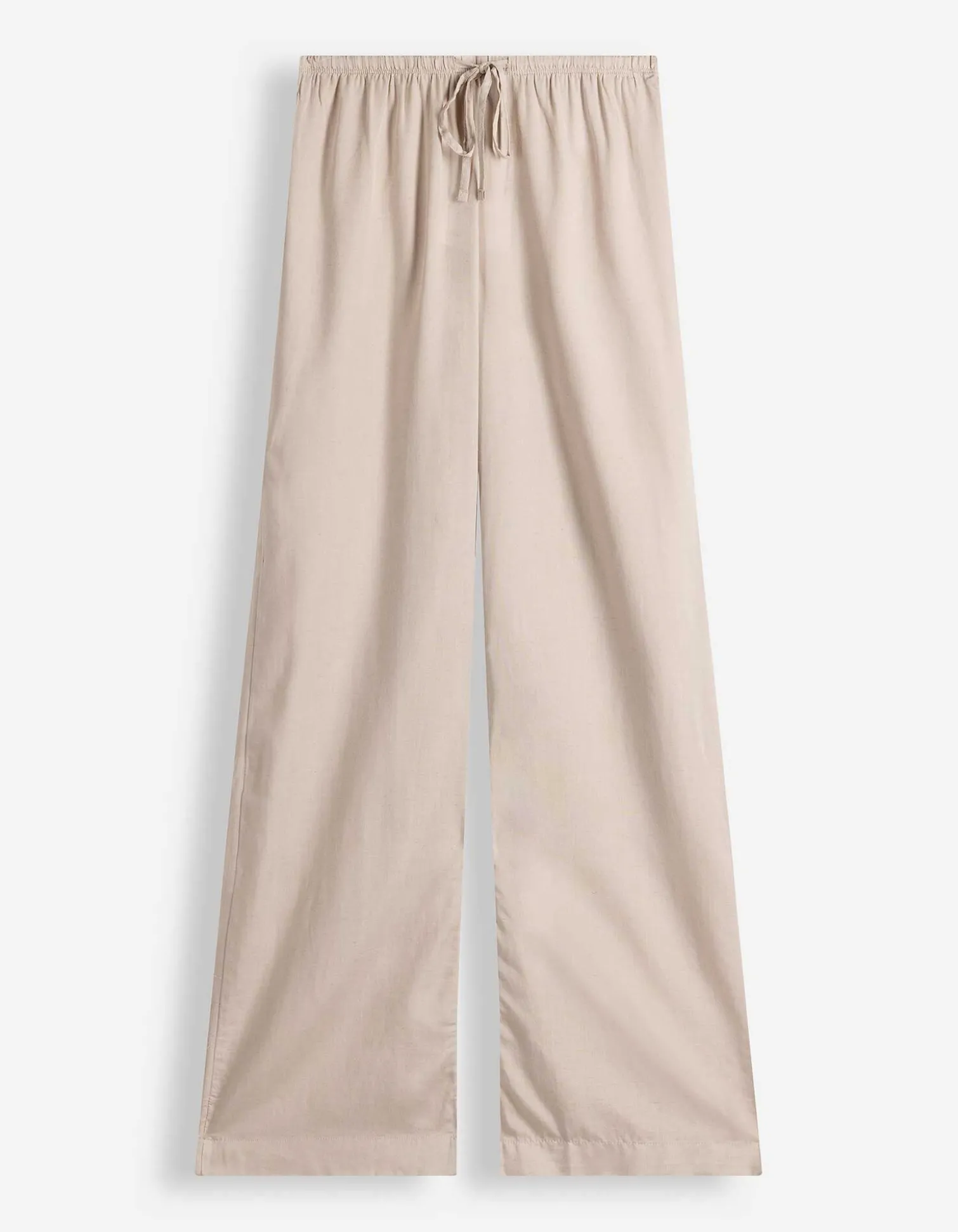 Pyjamahose - einfarbig - beige