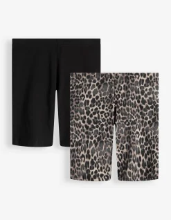 Radlerhose - Animal-Muster