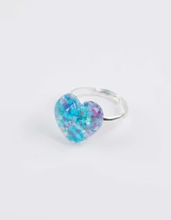 Ring - 4er-Pack - silberfarben