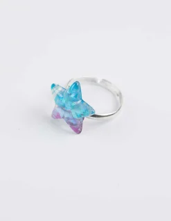 Ring - 4er-Pack - silberfarben