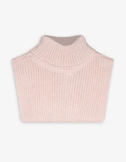 Rollkragenschal - Meliert - rosa