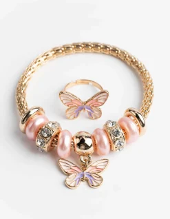 Schmuck - 2er-Pack - goldfarben