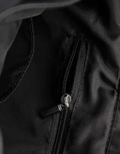Schultertasche - Wattierung - schwarz