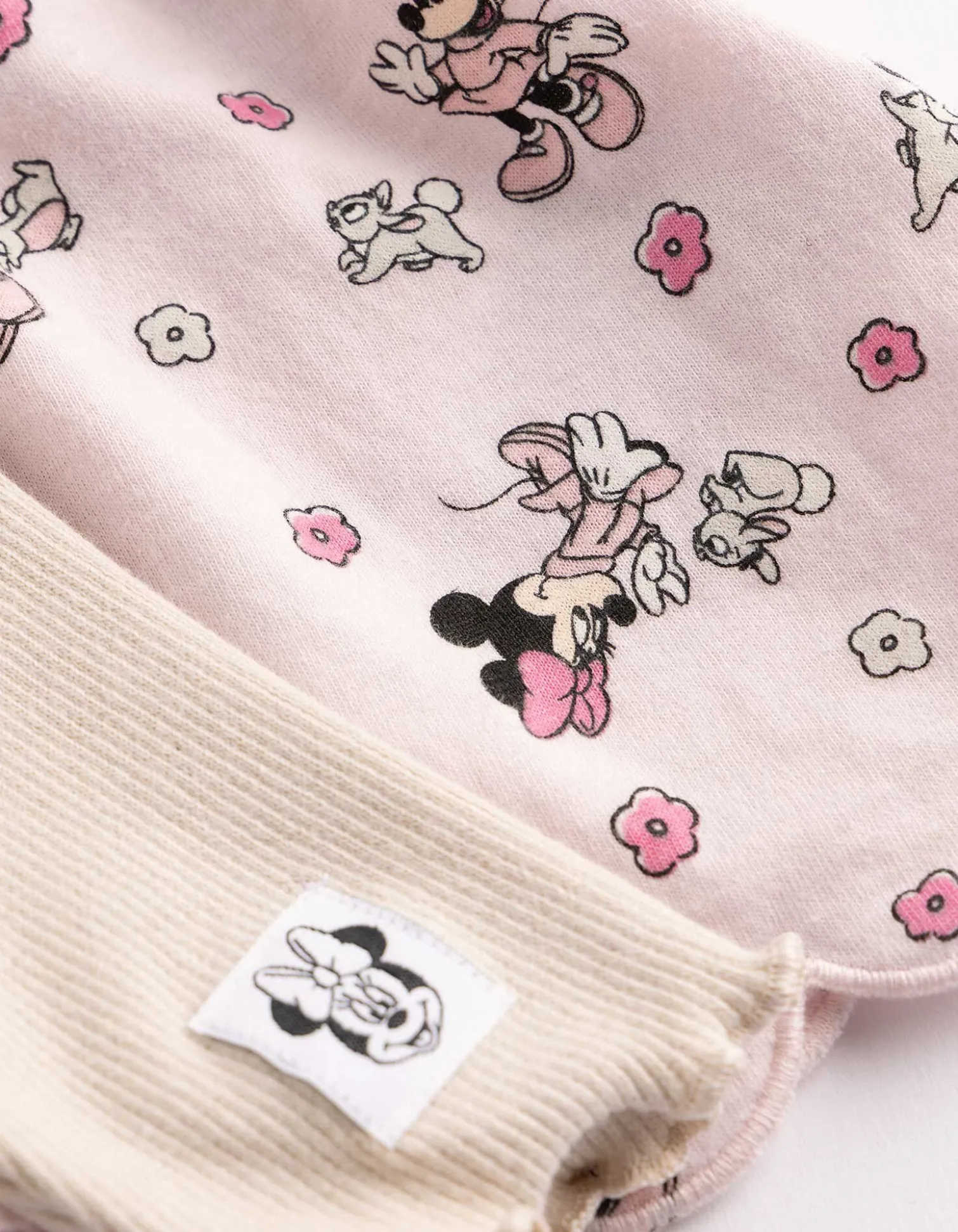 Set aus Kleid und Leggings - Minnie Mouse - rosa