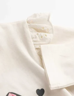 Set aus Langarmshirt und Leggings - Aristocats - weiß