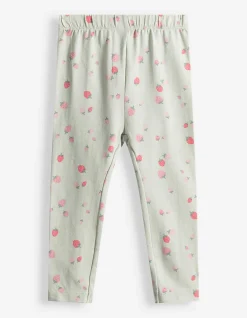 Set aus Shirt und Leggings - Musselin - weiß
