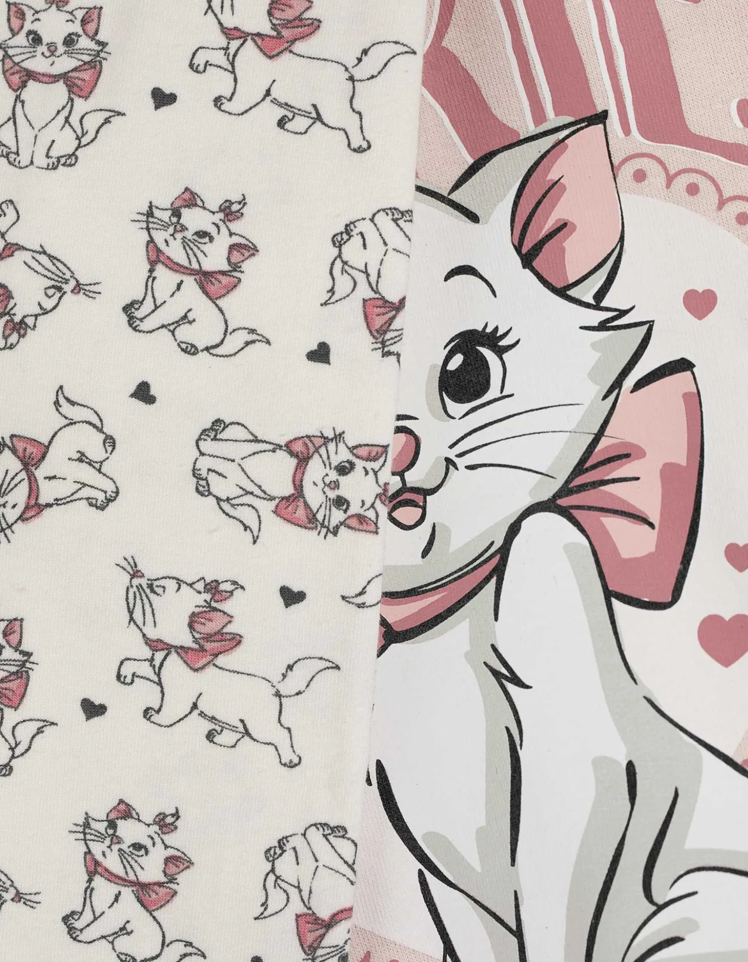Set aus Sweatshirt und Leggings - Aristocats - rosa