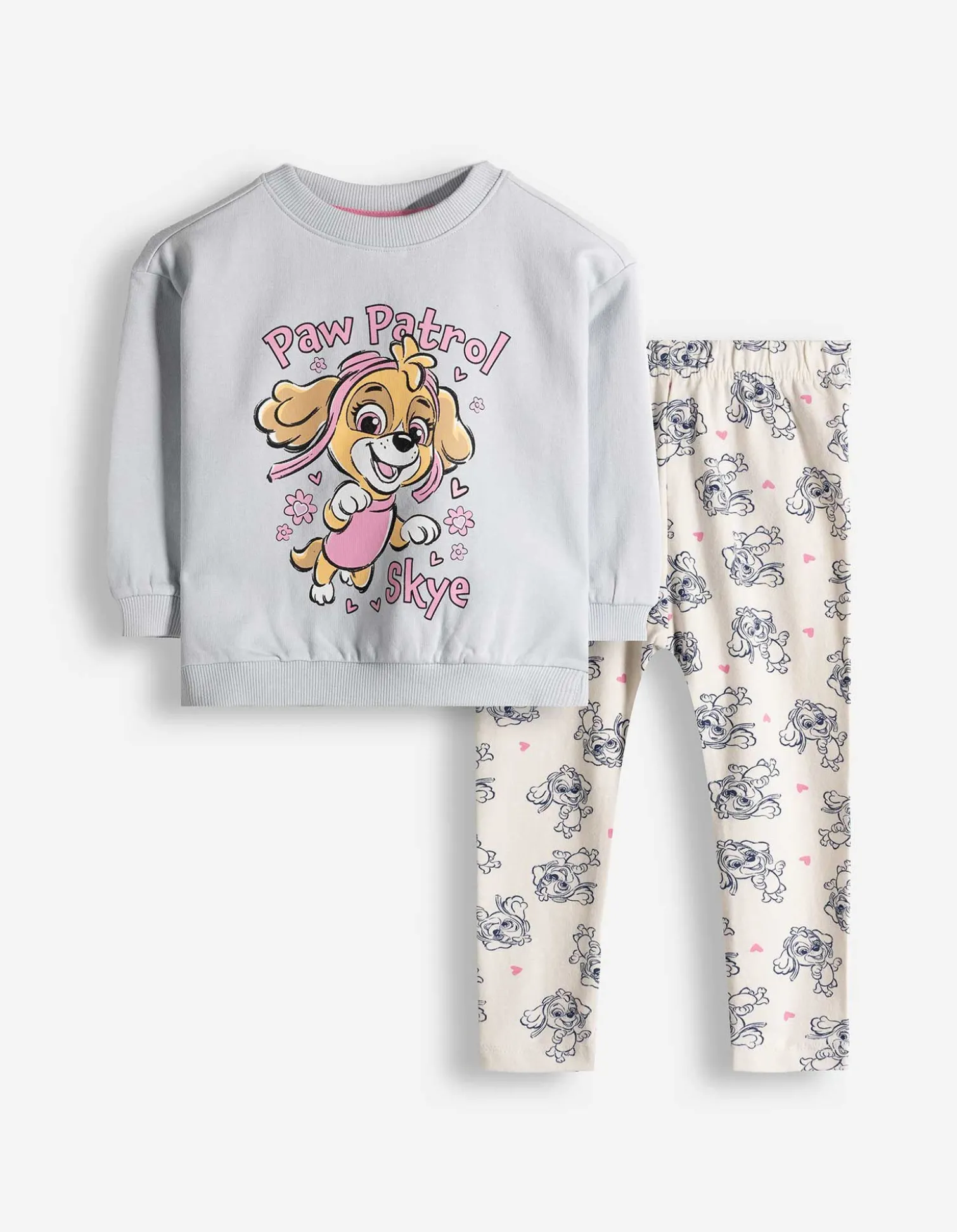 Set aus Sweatshirt und Leggings - Paw Patrol - hellblau