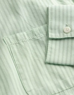 Set aus Top und Bluse - Twill - hellgrün