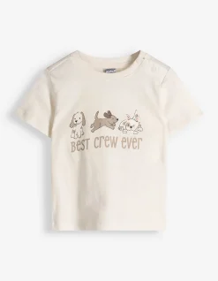 Set aus T-Shirt und Hose - 3er-Pack - Beige