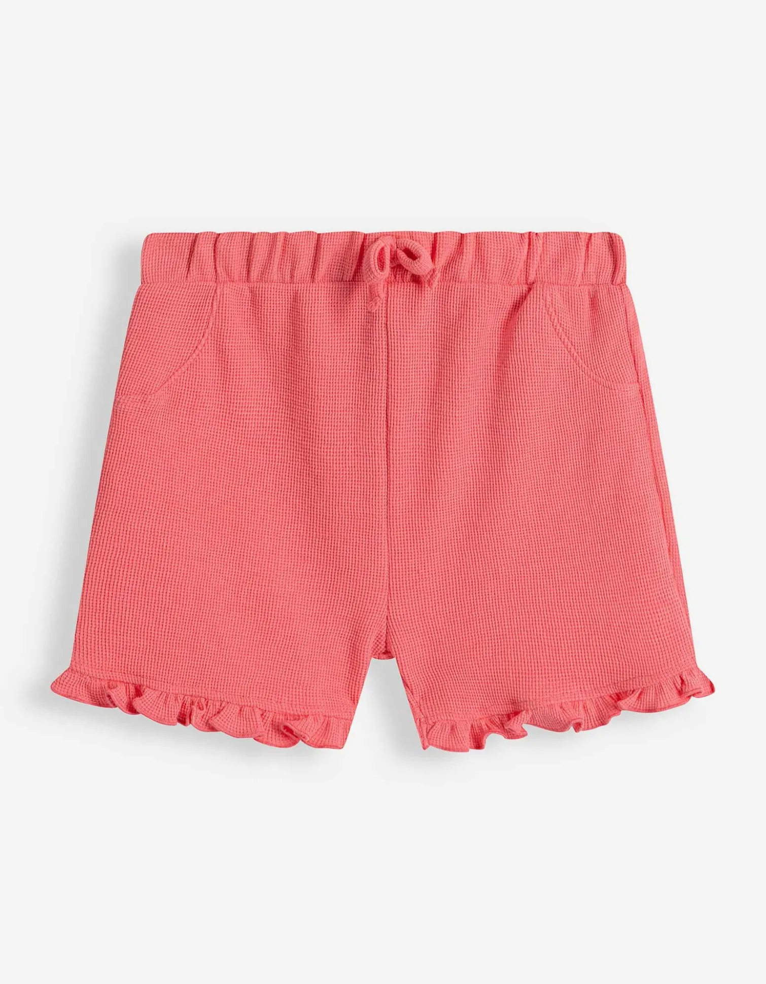 Set aus T-Shirt und Hose - Waffelstruktur - weiß