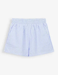 Set aus T-Shirt und Shorts - Stickereien - weiß