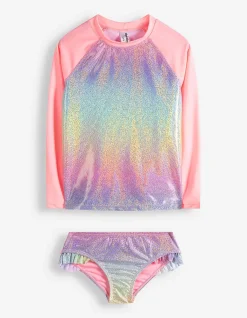 Set aus UV-Shirt und UV-Hose - Farbnuancen - pink