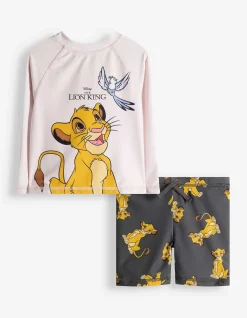 Set aus UV-Shirt und UV-Hose - König der Löwen - beige
