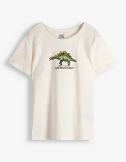 Shirt - Dinosaurier - weiß