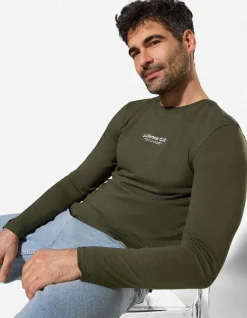 Shirt - einfarbig - dunkelgrün