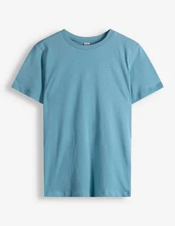 Shirt - einfarbig - hellblau