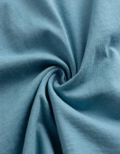 Shirt - einfarbig - hellblau