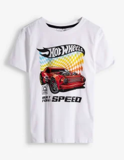 Shirt - Hot Wheels - weiß