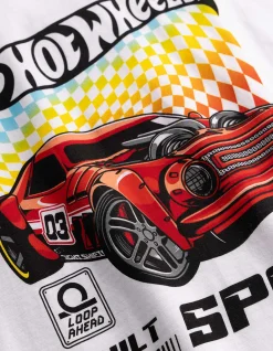 Shirt - Hot Wheels - weiß