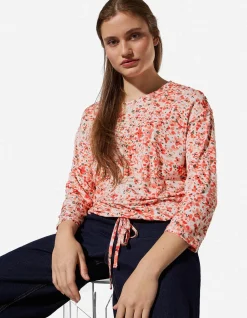 Shirt - Knotendetail - weiß