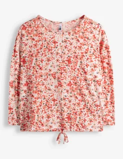 Shirt - Knotendetail - weiß