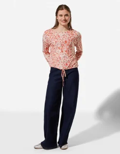 Shirt - Knotendetail - weiß