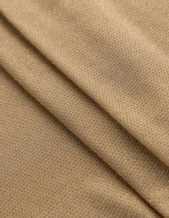 Shirt - Lurex - beige