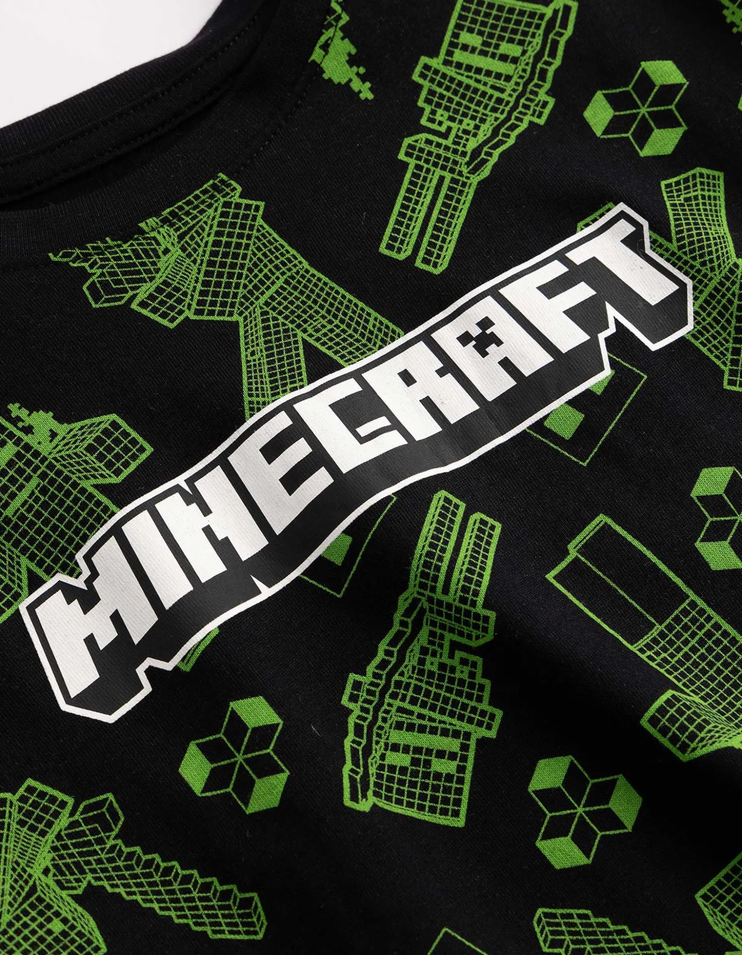 Shirt - Minecraft - schwarz