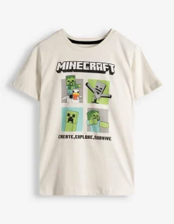 Shirt - Minecraft - weiß