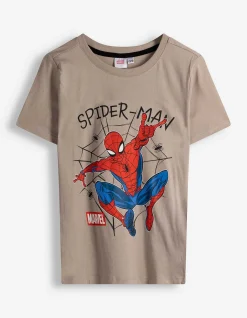 Shirt - Spiderman - beige