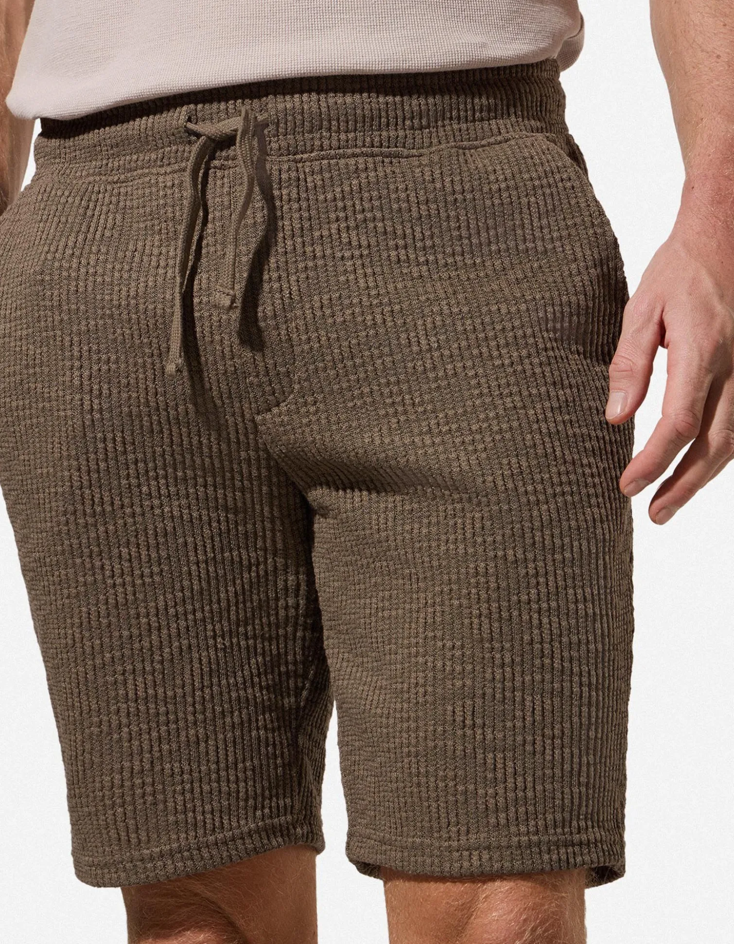 Shorts - einfarbig - grün