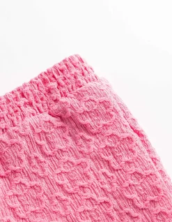 Shorts - einfarbig - pink